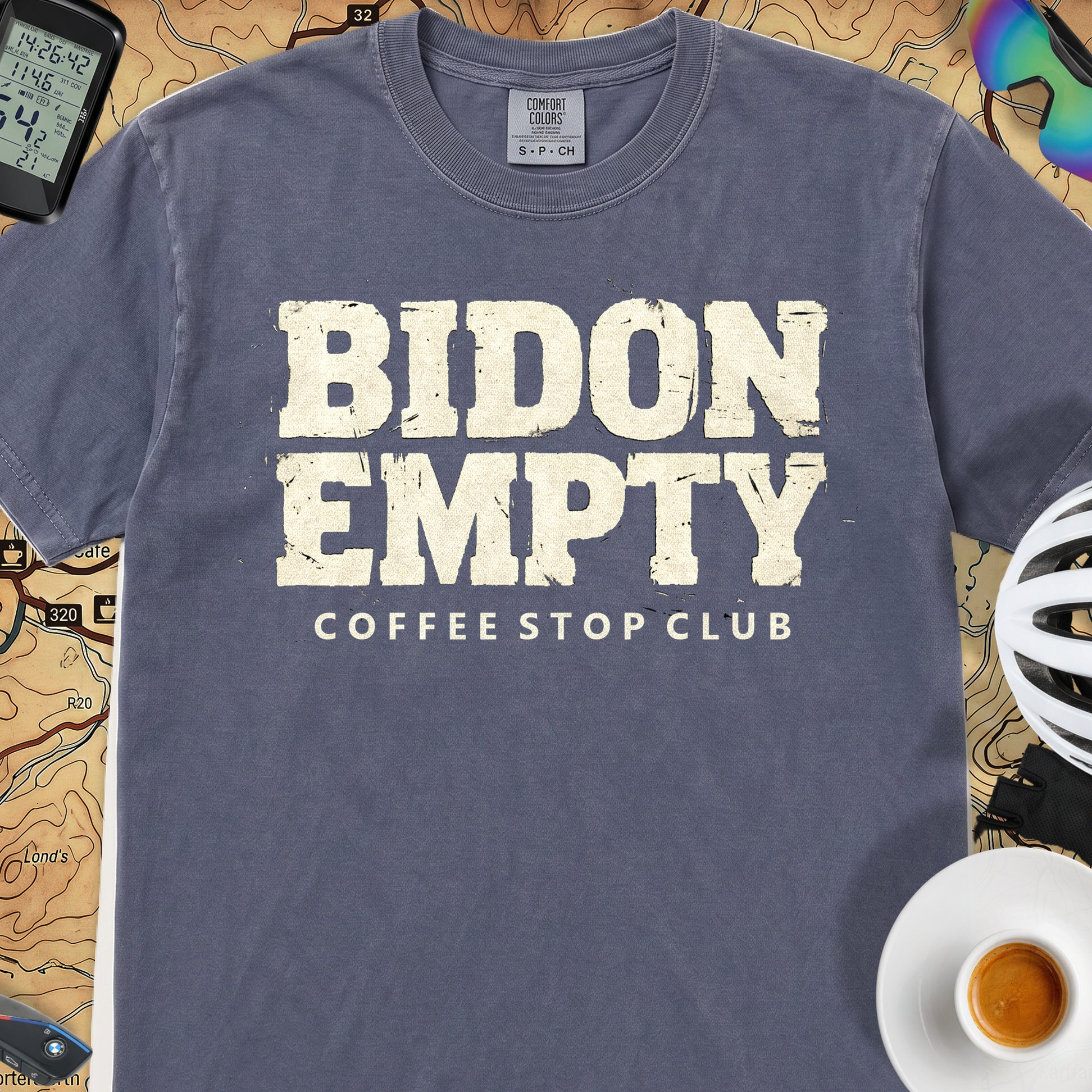 Bidon Empty Tour T‑Shirt — Denim
