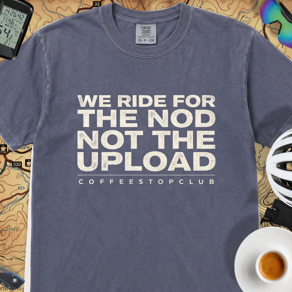 We Ride For The NOD T‑Shirt — Denim