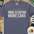More Elevation More Cake T‑Shirt — Denim