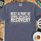 Rest is Recovery T‑Shirt — Denim