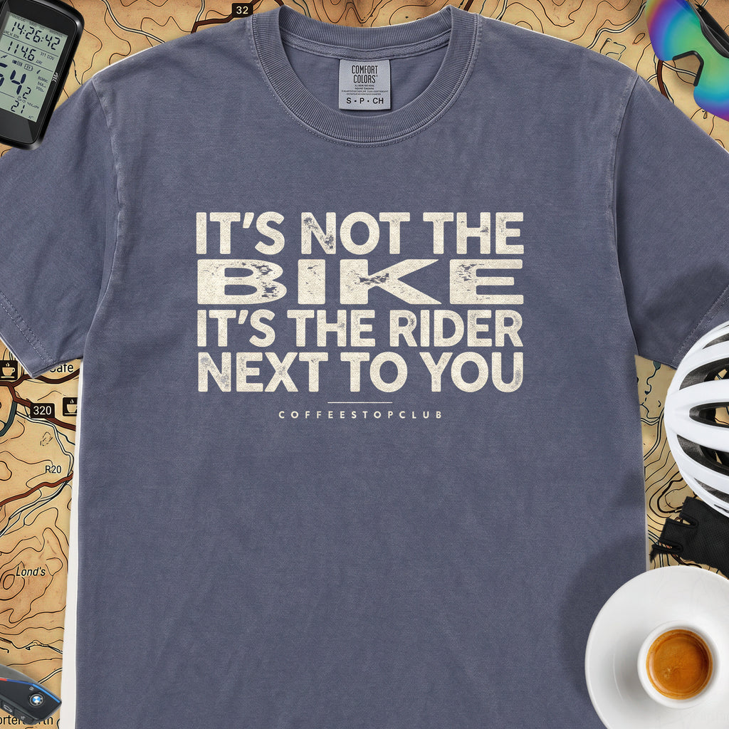 It's Not The Bike T‑Shirt — Denim