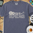 53/11 Matters T‑Shirt — Denim
