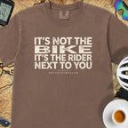 It's Not The Bike T‑Shirt — Espresso