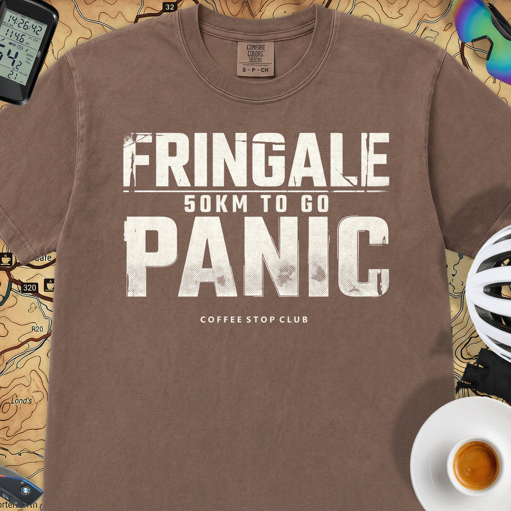 Fringale Bonk Tour T‑Shirt — Espresso