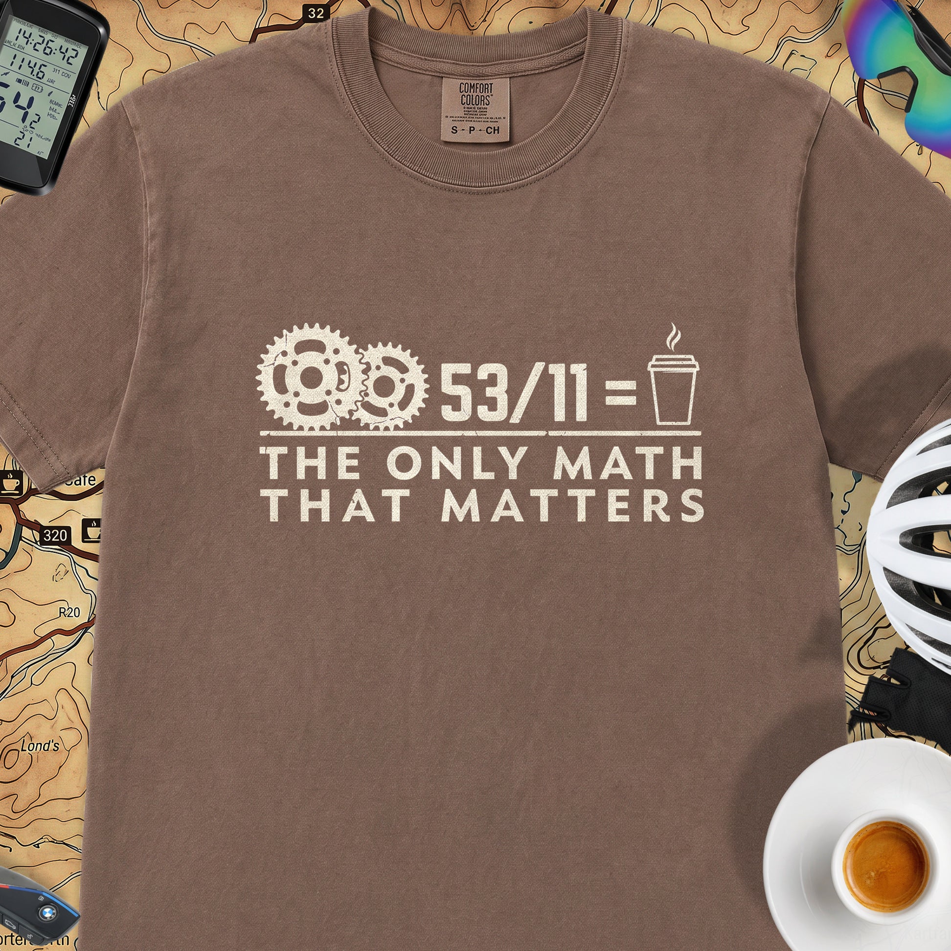 53/11 Matters T‑Shirt — Espresso