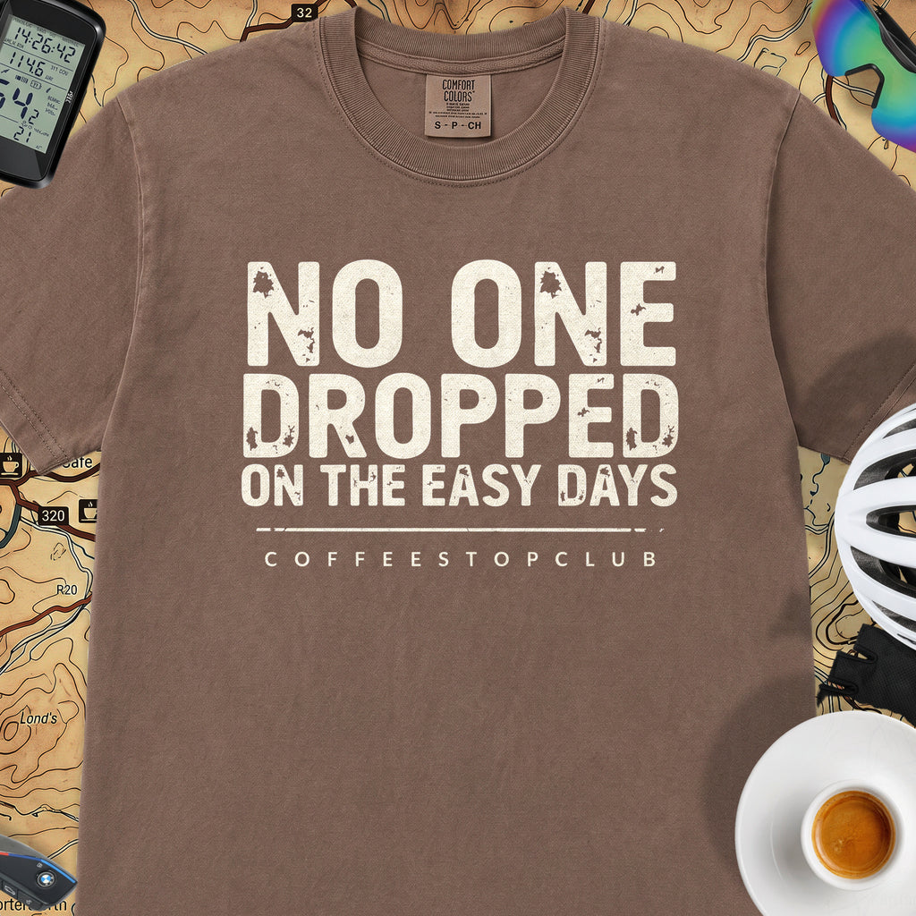 No-one Dropped T‑Shirt — Espresso