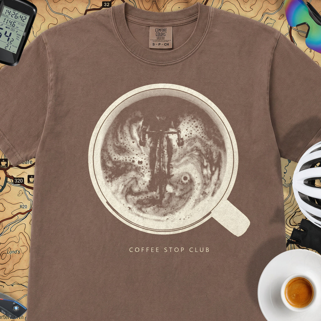 Crema de la Crema Cycling T-Shirt — Espresso