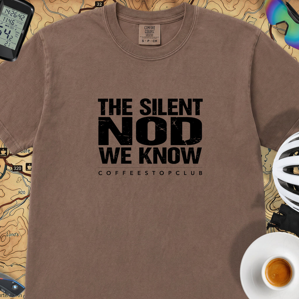 Silent Nod T‑Shirt — Espresso