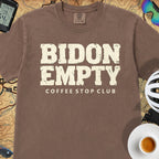 Bidon Empty Tour T‑Shirt — Espresso