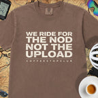 We Ride For The NOD T‑Shirt — Espresso
