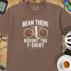 Bean There Cycling T-Shirt — Espresso