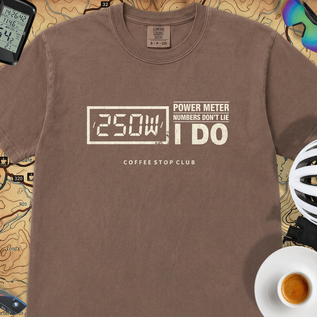 250 Watts T‑Shirt — Espresso