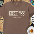 250 Watts T‑Shirt — Espresso