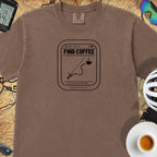 Recalculating For Coffee T-Shirt — Espresso