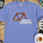Perfect Geometry T‑Shirt — Flo Blue
