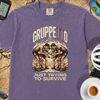 Gruppetto TdF Cycling T-Shirt — Grape