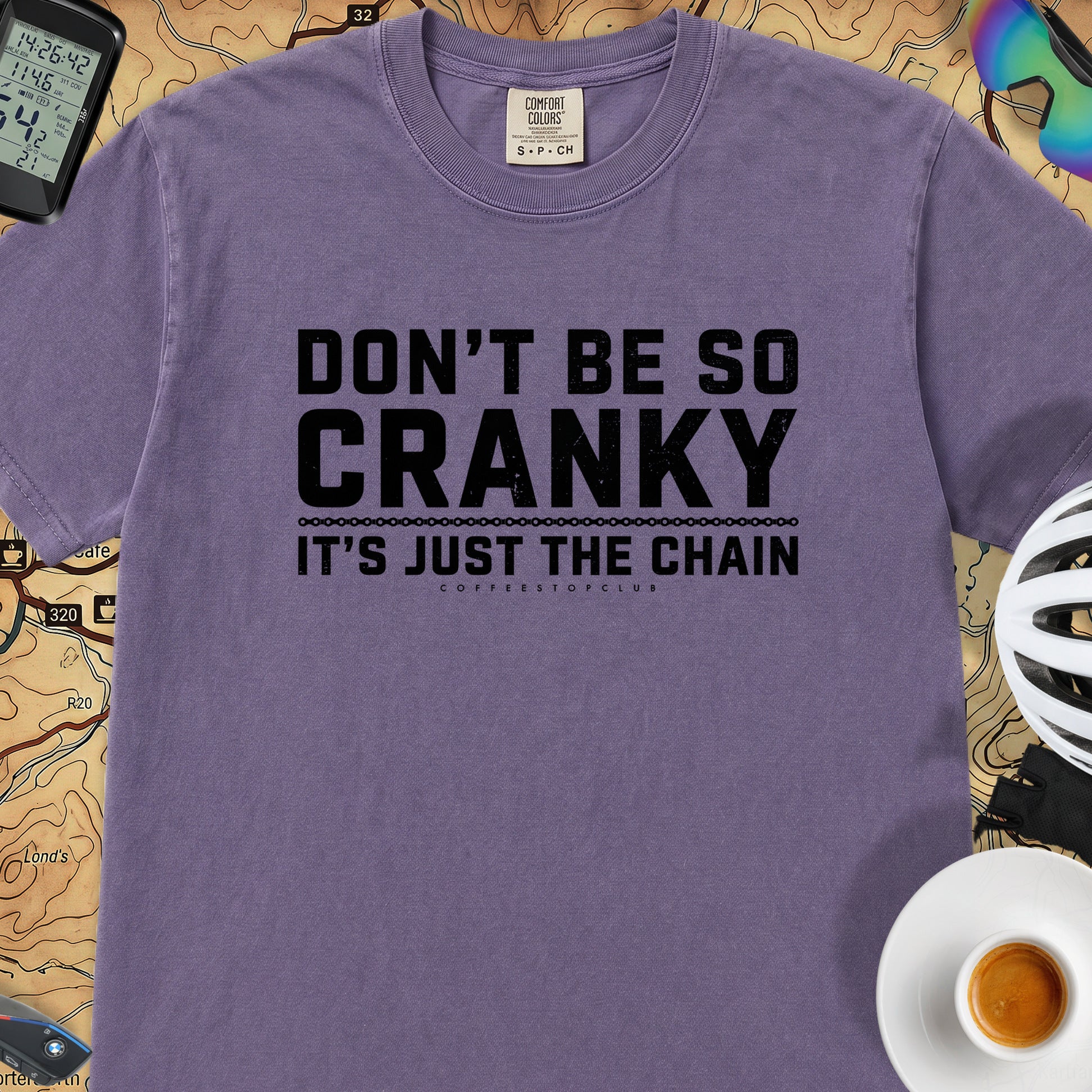 Don't Be So Cranky T‑Shirt — Grape