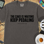 The Cake is Waiting T‑Shirt — Graphite