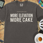 More Elevation More Cake T‑Shirt — Graphite