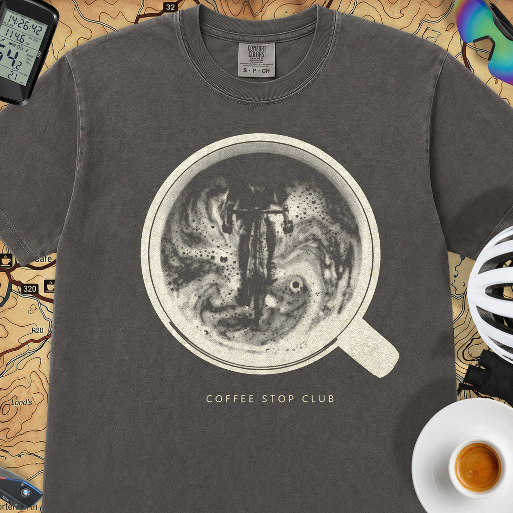 Crema de la Crema Cycling T-Shirt — Graphite