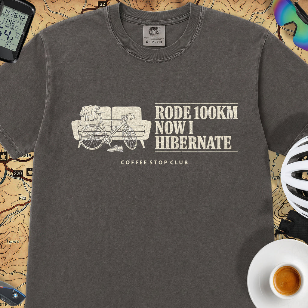 Bike --> Hibernate T‑Shirt — Graphite