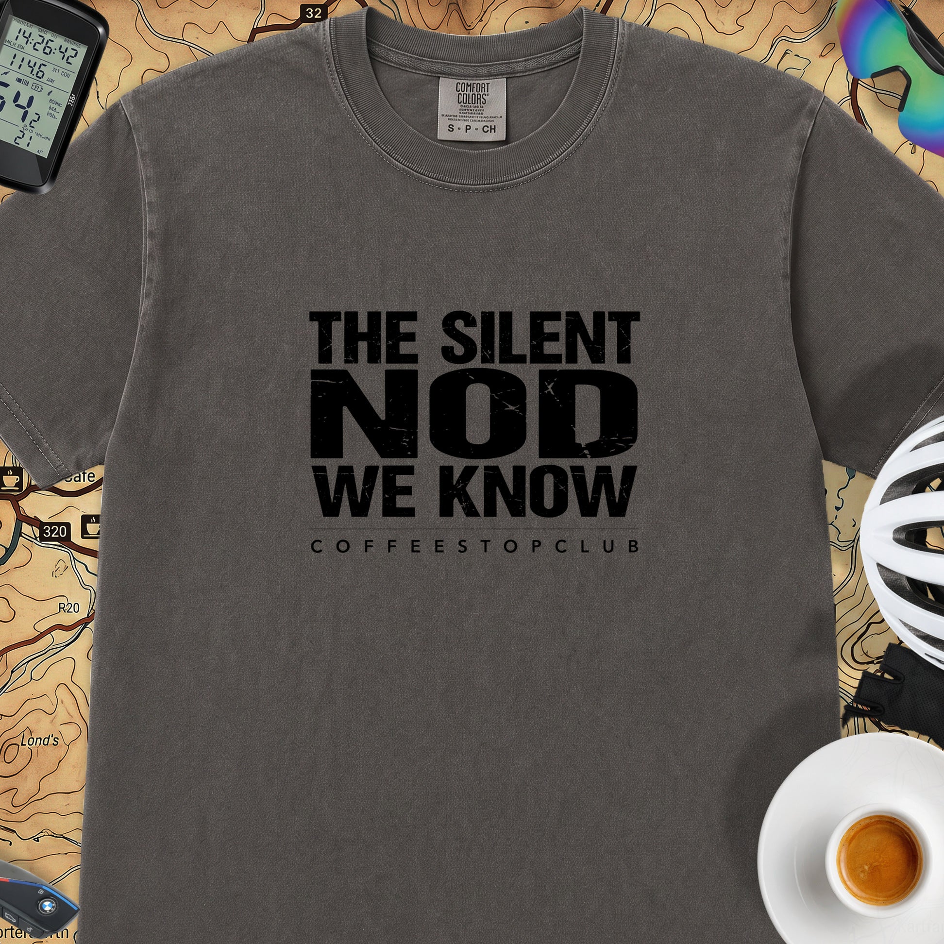 Silent Nod T‑Shirt — Graphite