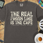 The Real Finish Line T‑Shirt — Graphite
