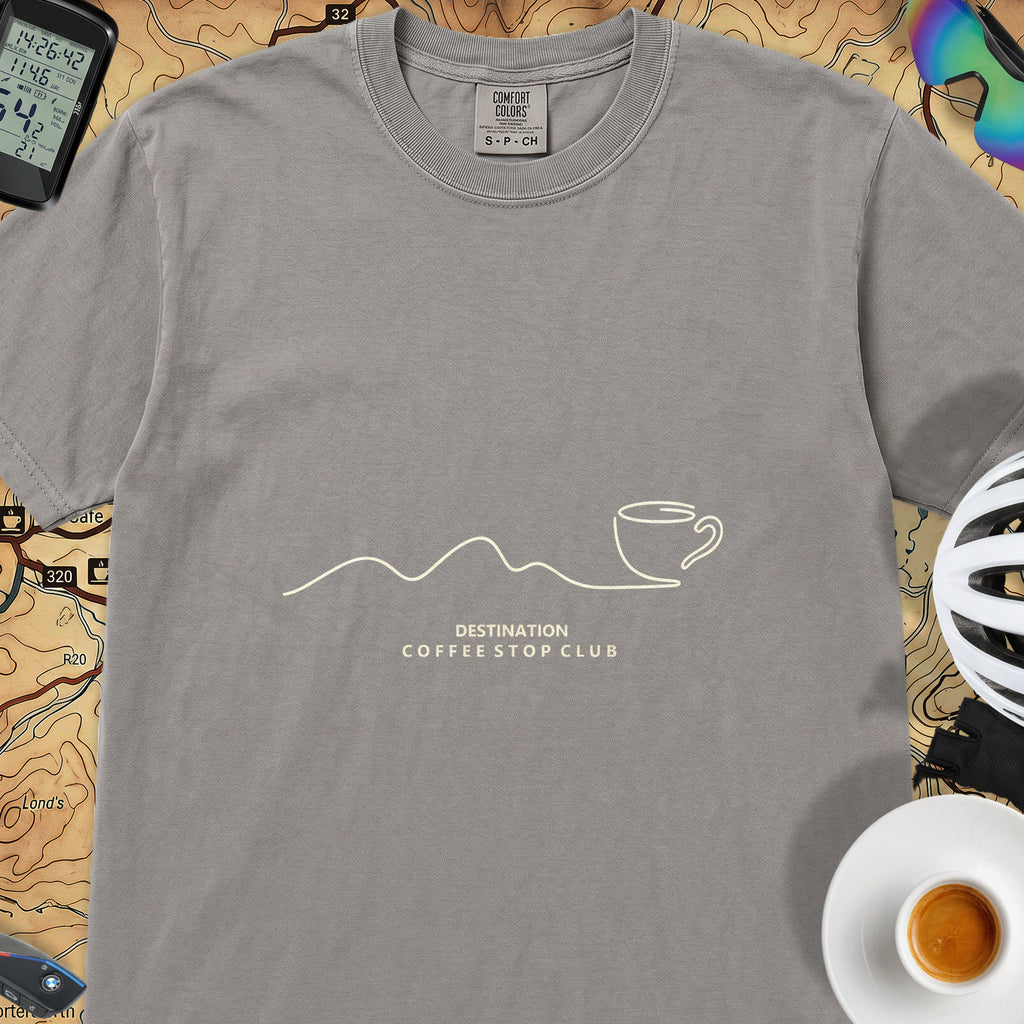 Destination Cycling T-Shirt — Grey