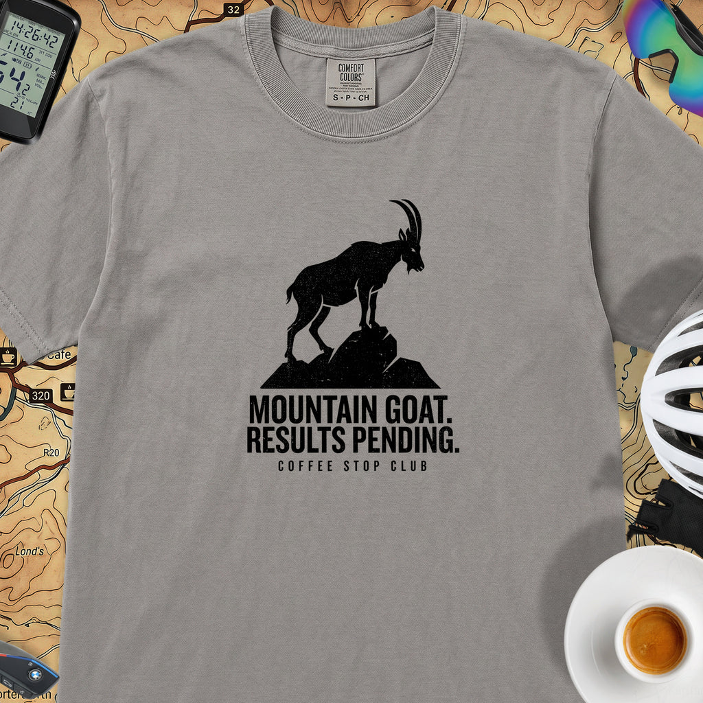 Mountain Goat Cycling T-Shirt — Grey