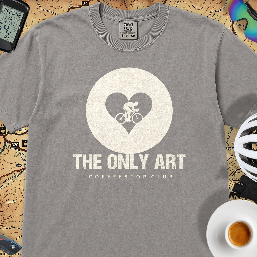 The Only Art Cycling T-Shirt — Grey