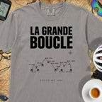 Grande Boucle TdF Cycling T-Shirt — Grey