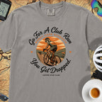 Cyclist Get Dropped T‑Shirt — Grey