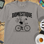 Domestique Delivery Cyclist T-Shirt — Grey