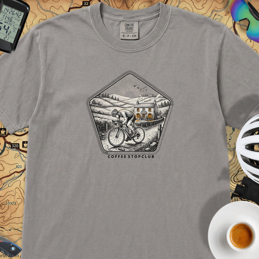 The Bonk Cyclist T-Shirt — Grey