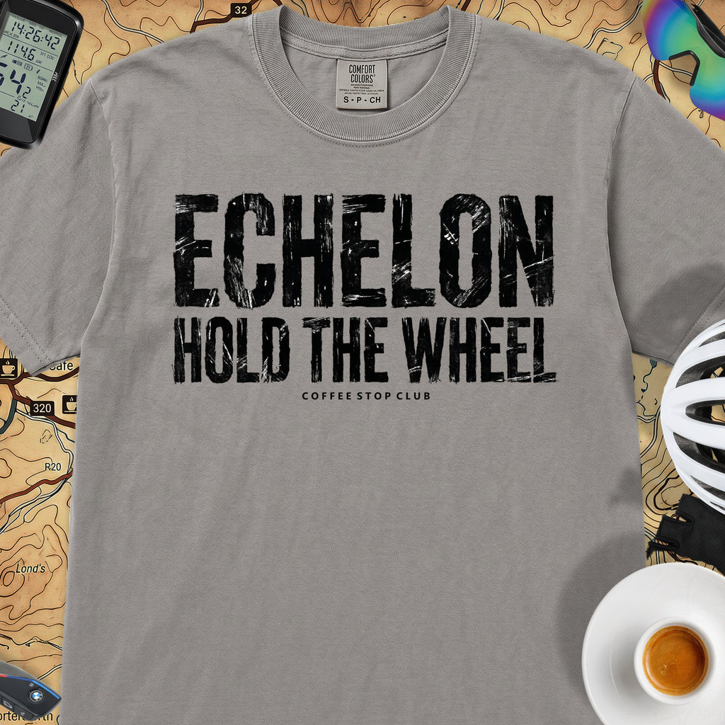 Echelon Hold the Wheel Tour T-Shirt — Grey