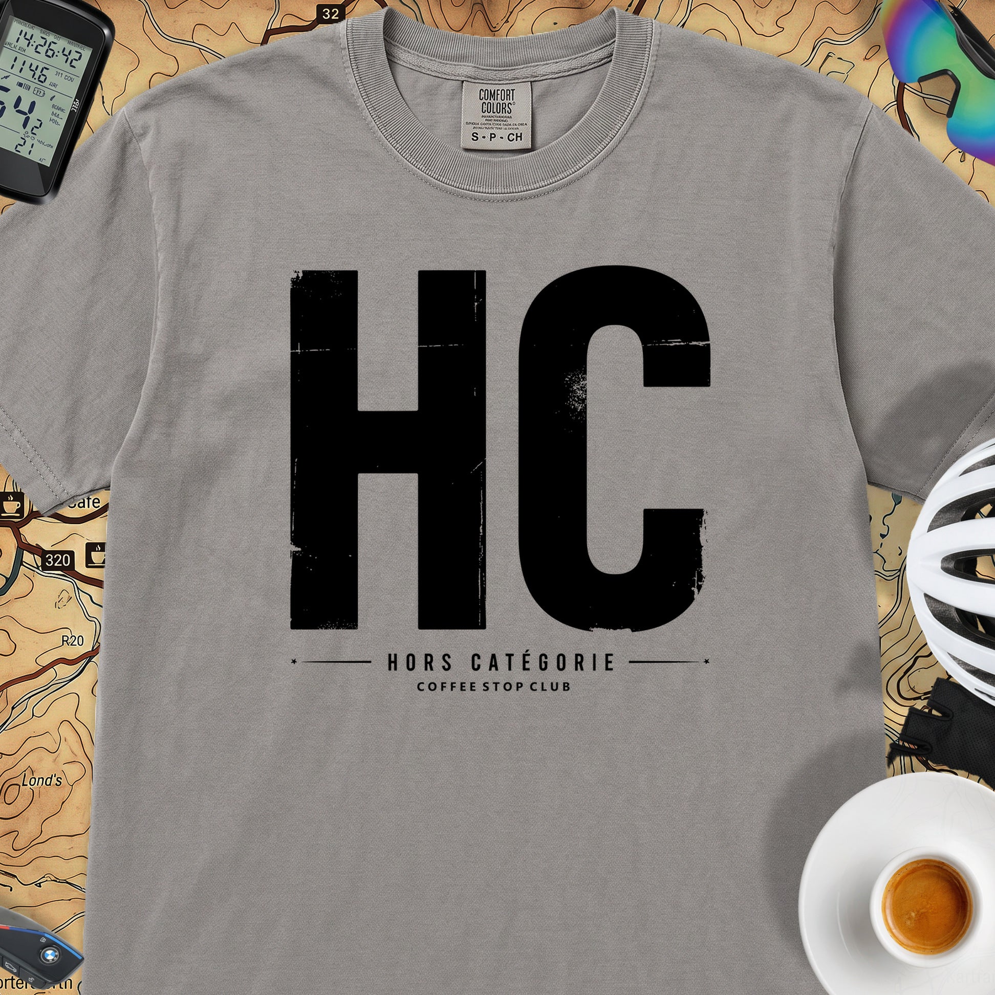Hors Catégorie Tour T-Shirt — Grey