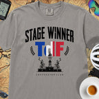 Stage Winner TdF Cycling T-Shirt — Grey