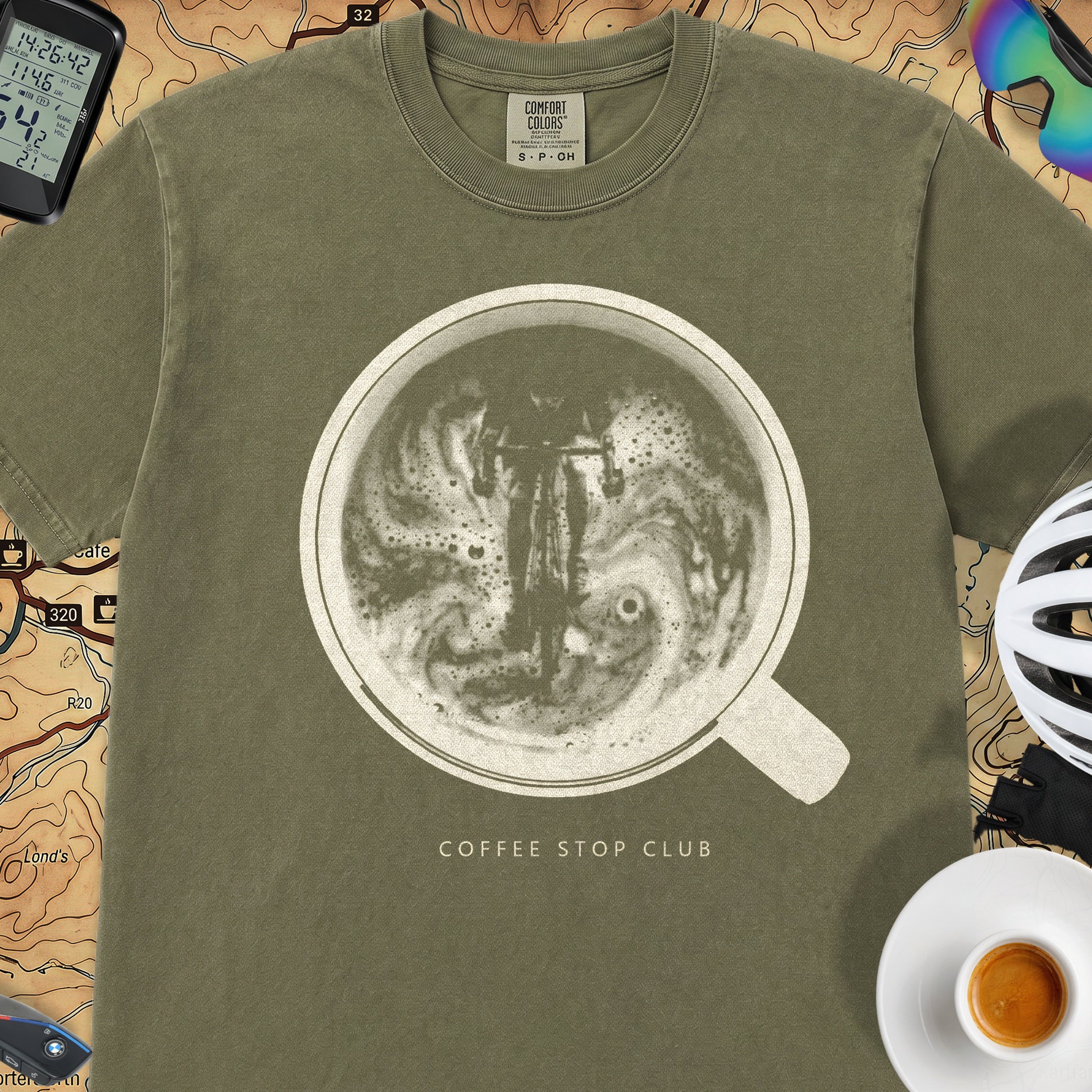 Crema de la Crema Cycling T-Shirt — Hemp