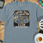 We Ride for the Bakery T-Shirt — Ice Blue