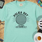 Polka Dot Yellow Cycling T-Shirt — Island Green