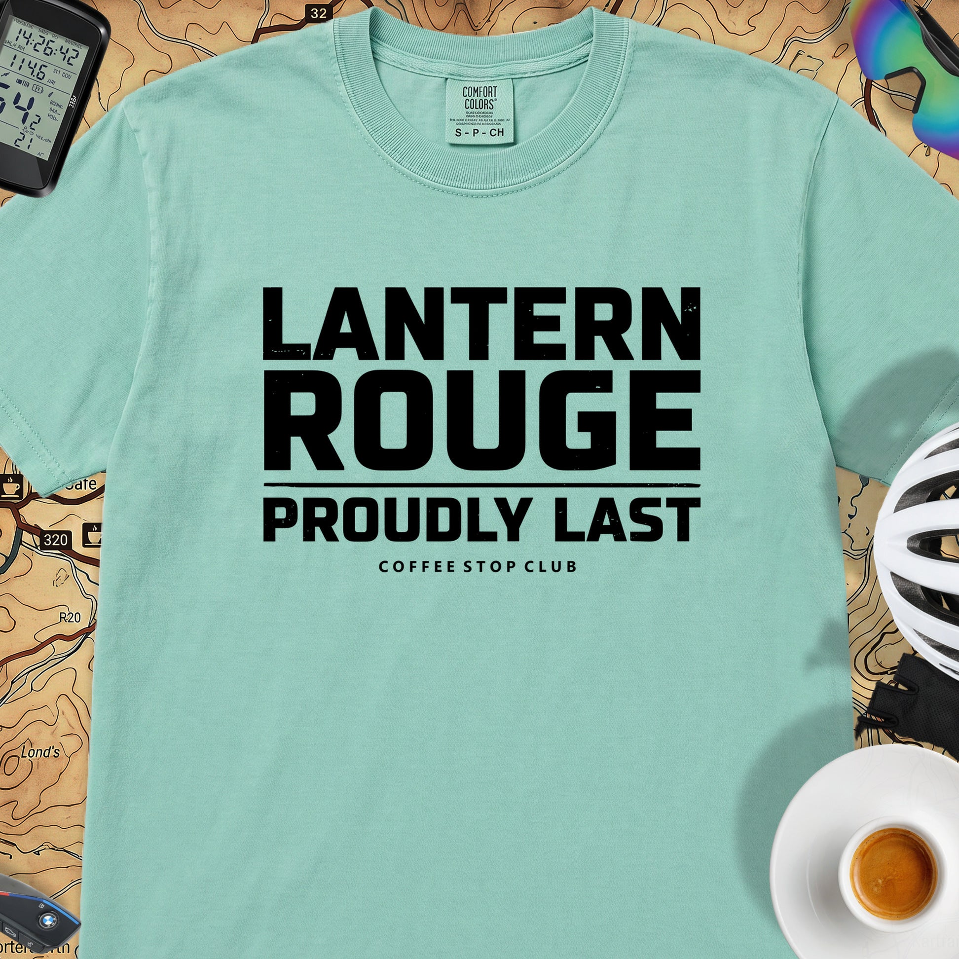 Lanterne Rouge Cycling T‑Shirt — Island Reef