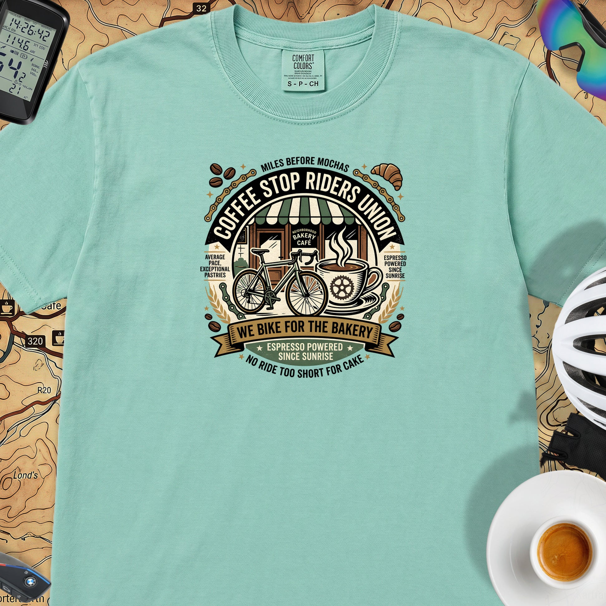 Riders Union Bakery T-Shirt — Island Reef