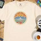 Wheel Base Cycling T-Shirt — Ivory