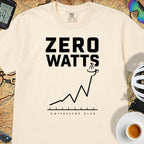 Zero Watts Cycling T-Shirt — Ivory
