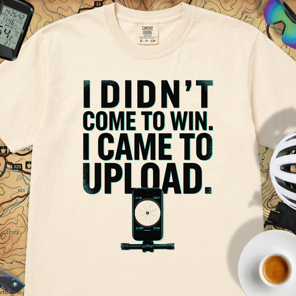 I Came To Upload T-Shirt — Ivory