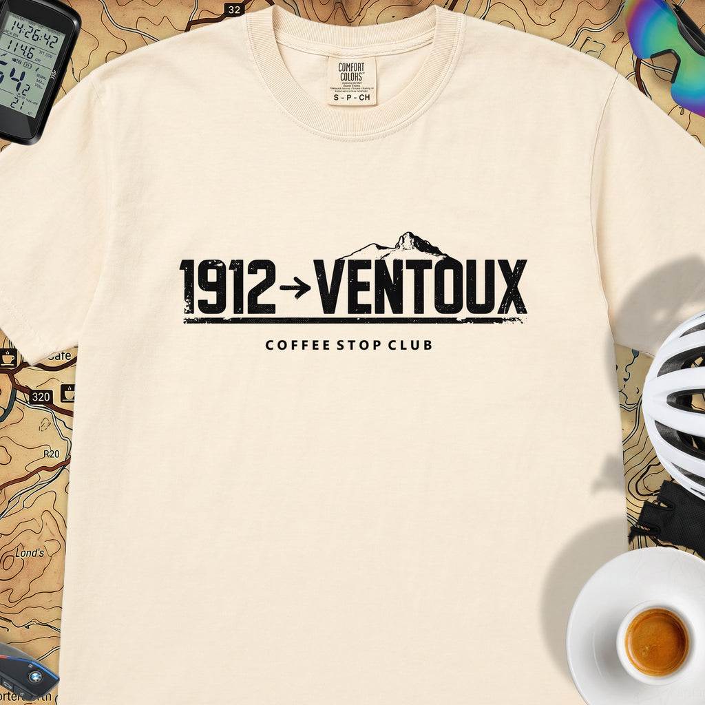 1912 --> Ventoux Tour T-Shirt — Ivory