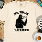 Sasquatch Hidden Cycling T-Shirt — Ivory