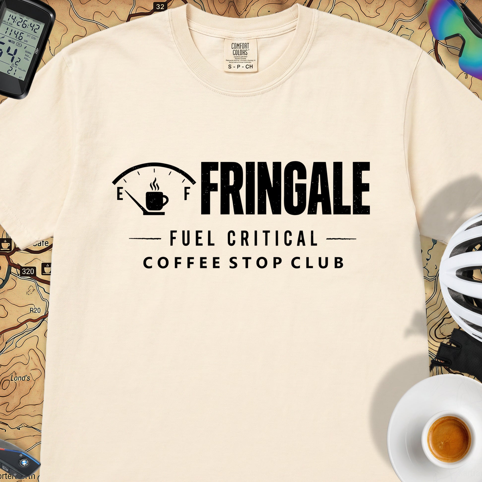 Fringale Fuel Critical T-Shirt — Ivory