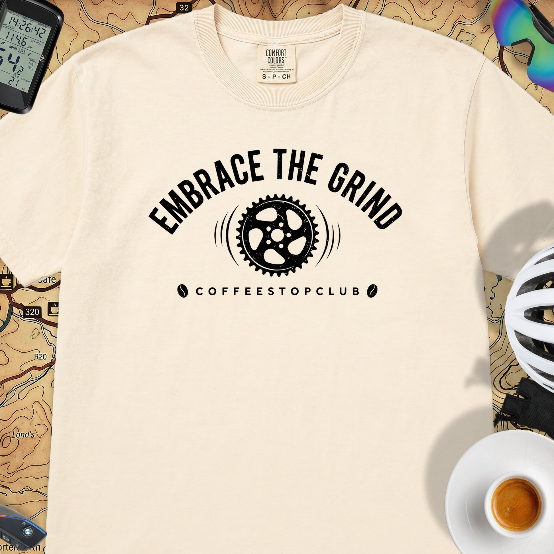 Embrace the Grind T-Shirt — Ivory