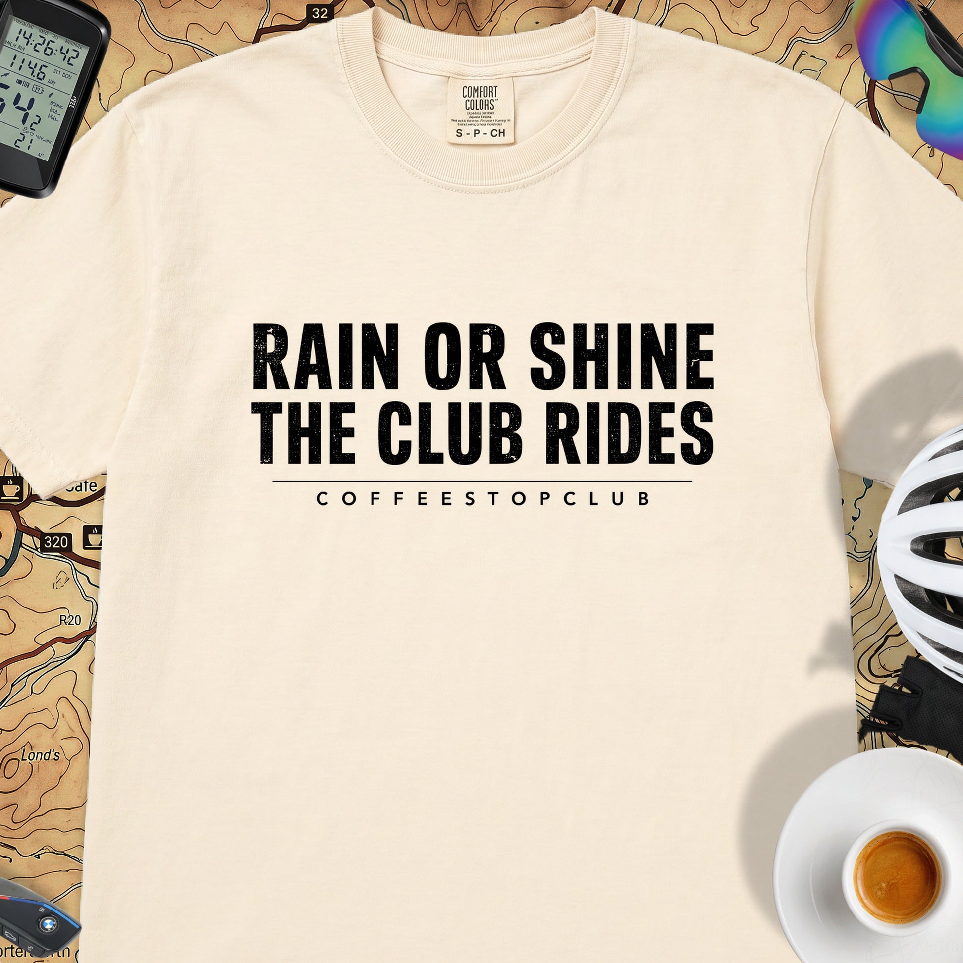 Rain or Shine T‑Shirt — Ivory